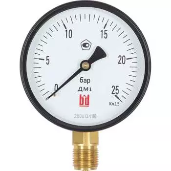 Манометр BD ДМ 1 Т2 100 Р 1151100016