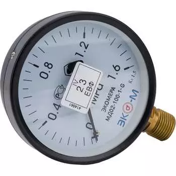 Манометр ЭКО-М Экомера МД02-100-G-1,6МПа