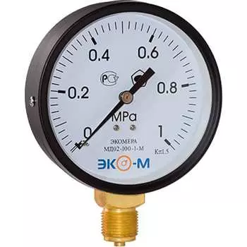 Манометр ЭКО-М Экомера МД02-100-М-1МПа
