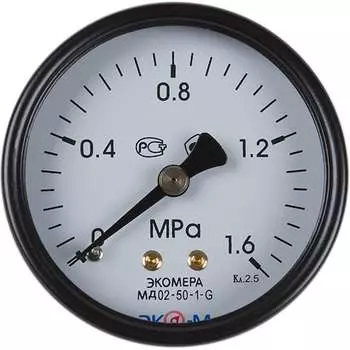 Манометр ЭКО-М Экомера МД02-50-G-1,6МПа-ОИ
