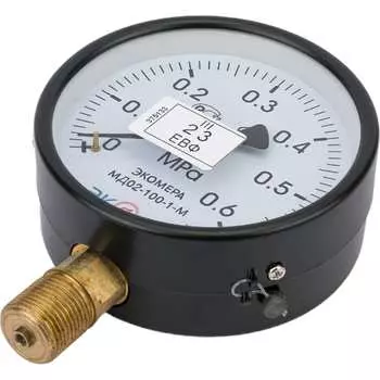 Манометр ЭКО-М Экомера МД02-100-М-0,6МПа