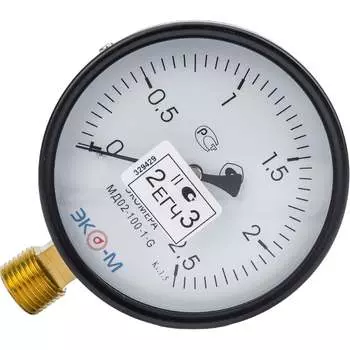 Манометр ЭКО-М Эконом МД02-100-G-2,5МПа-ЭИ
