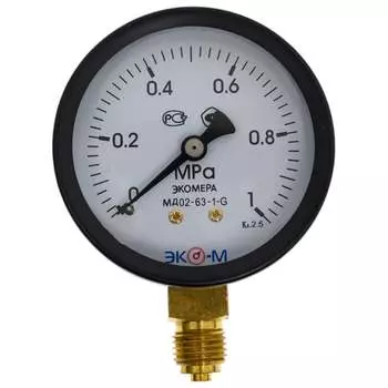 Манометр ЭКО-М МД02-63-G-1МПа-РИ