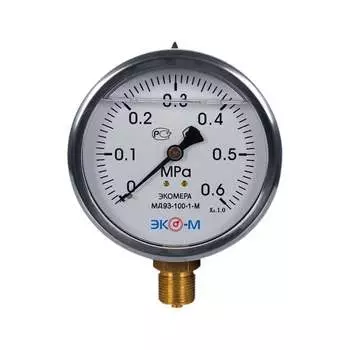 Манометр ЭКО-М Экомера МД93-100-G-0,6МПа