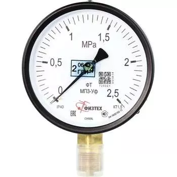 Манометр ПО Физтех, АО МП3-Уф 4687205178398