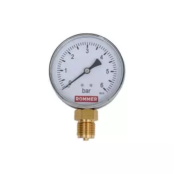 Манометр ROMMER RG00929SFN3V7H