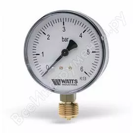 Радиальный манометр Watts F+R250 10008077