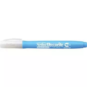 Маркер кисть Artline Decorite Metallic Brush EDFMF-927