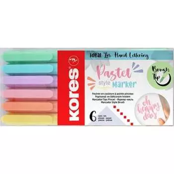 Маркер кисть Kores pastelstyle 1536771