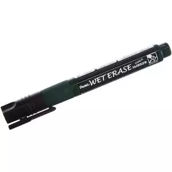 Маркер на водной основе pentel wet erase marker 2.0/4.0мм, черный smw26-a