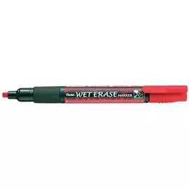 Маркер на водной основе pentel wet erase marker 2.0/4.0мм, красный smw26-b