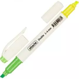 Маркер-выделитель текста Attache Double 958564