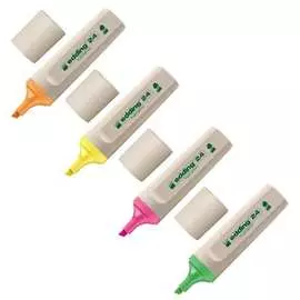 Маркер-выделитель текста EDDING ECO E-24/4S 204293