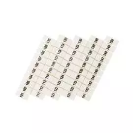Маркеры для jxb-st 4 с нумерацией 100-150 ekf proxima 10 шт., sq zb-st-4-100-150