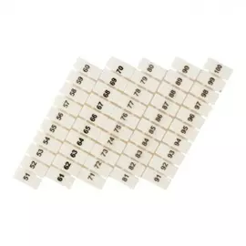 Маркеры ekf для jxb-st 1,5, с нумерацией 50-100, 10 шт, proxima sq zb-st-1.5-50-100