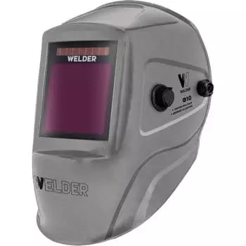Маска сварочная WELDER ULTRA WDU-Ф10-К-Серебро