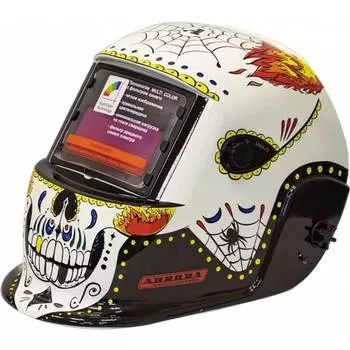Маска сварщика Aurora Хамелеон SKELETON FIRE A777c 30690