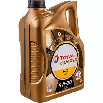 Масло для 4-х тактных двигателей TOTAL (11772) QUARTZ INEO MC3 5W30 213698