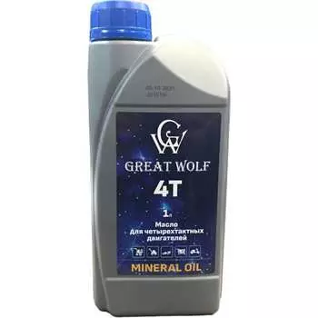 Масло для четырехтактных двигателей Great Wolf
