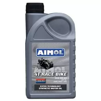 Масло для четырехтактных мотоциклетных двигателей AIMOL 4T Racebike 5w-40 8717662398414