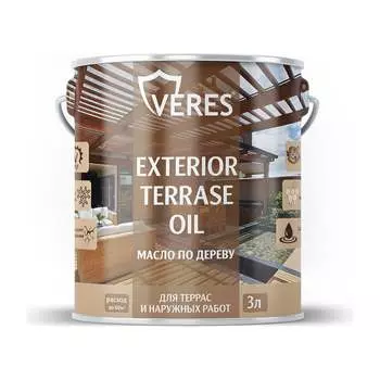 Масло для дерева VERES exterior terrase oil 255539