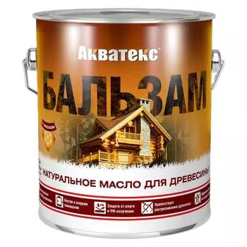 Масло для древесины АКВАТЕКС БАЛЬЗАМ 260524