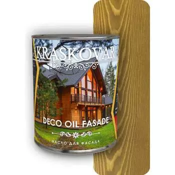 Масло для фасада Kraskovar Deco Oil Fasade 1238