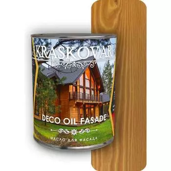 Масло для фасада Kraskovar осенний клен, 0.75 л 1292