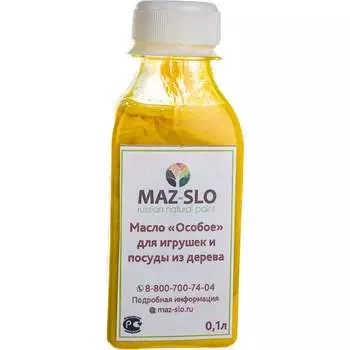 Масло для игрушек и посуды из дерева MAZ-SLO