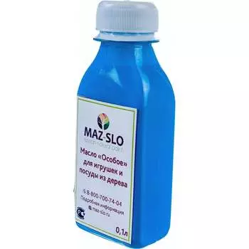 Масло для игрушек и посуды из дерева MAZ-SLO