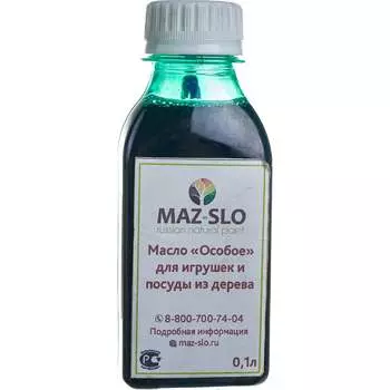Масло для игрушек и посуды из дерева MAZ-SLO