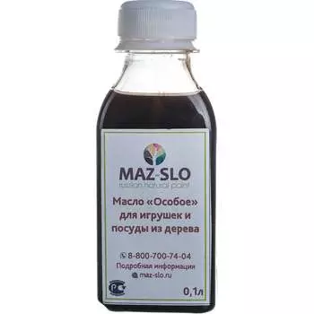 Масло для игрушек и посуды из дерева MAZ-SLO
