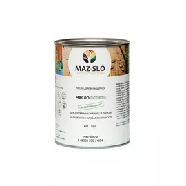 Масло для игрушек и посуды из дерева MAZ-SLO