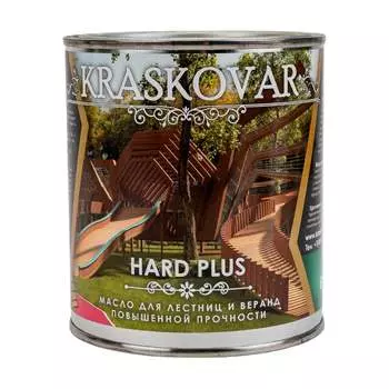 Масло для лестниц и веранд Kraskovar Hard Plus 1662
