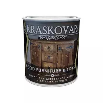Масло для мебели и детских игрушек Kraskovar Wood Furniture & Toys 1372