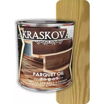 Масло для пола и паркета Kraskovar Parquet oil 1744