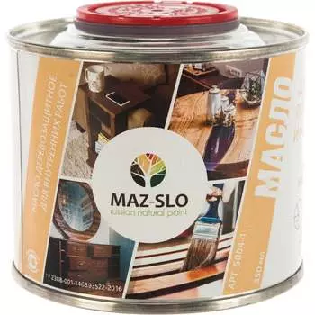 Масло для рабочих поверхностей и мебели MAZ-SLO