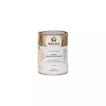 Масло для стен и потолков MAZ-SLO
