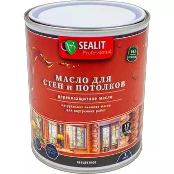 Масло для стен и потолков Sealit Wall & Ceiling oil 76-0510