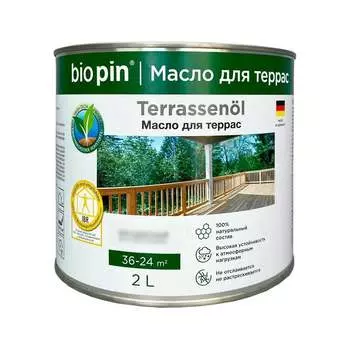 Масло для террас BIO PIN 4010 Terrassenol 40105C101