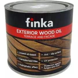 Масло для террас и фасадов Finka Exterior Wood Oil Light grey FO-22LG