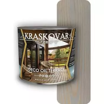 Масло для террас Kraskovar Deco Oil Terrace Айсберг 1433