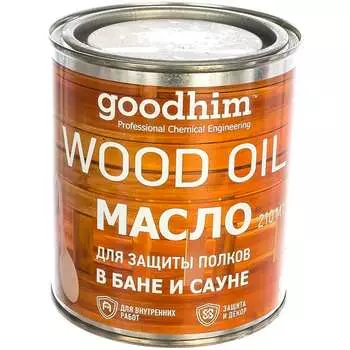 Масло для защиты полков в бане и сауне Goodhim 58266