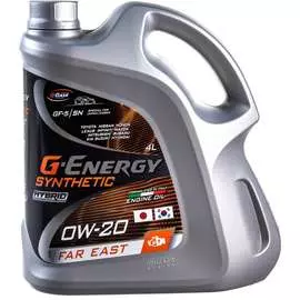 Масло G-ENERGY Synthetic Far East 0W-20 253142536