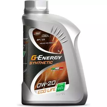 Масло G-ENERGY synthetic eco life 0w-20 253140709