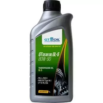 Масло GT OIL Gear Oil SAE 80W-90 API GL-5 8809059407844