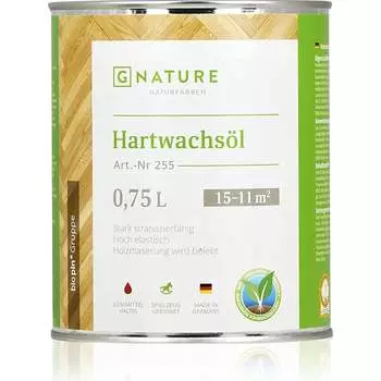 Масло GNature 255 Hartwachsol 255-750-GN