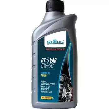 Масло GT OIL gt 4 vag, sae 5w-30, api sn 8809059409862