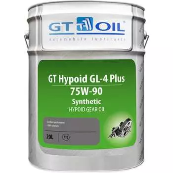 Масло GT OIL Hypoid GL-4 Plus SAE 75W-90 API GL-4/GL-5 8809059408490