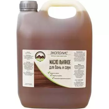 Масло льняное для бань и саун Экополис mldbs3